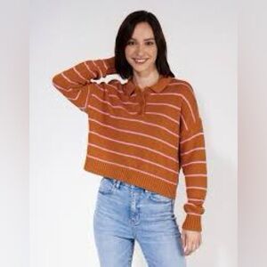 American Eagle Polo Sweater Size Small